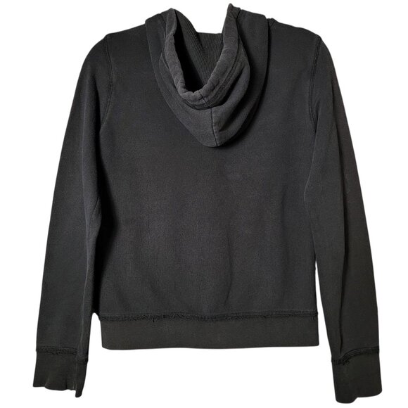 Aeropostale Womens Y2K 2000s Graphic Embroidered Full Zip Hooded Jacket Medium - Picture 3 of 11